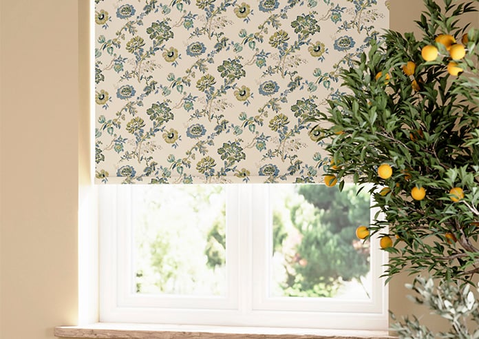 Land & Shore Orchard (Blackout), Green - Twist&Fit Roller Blind - Image 5